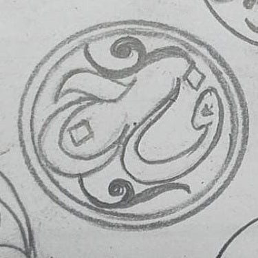 Each name is hand written and drawn in Calligraphy before being crafted in silver or gold