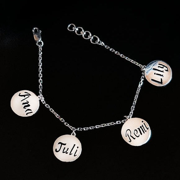 Keep Your Loved Ones Close with Personalized RELATIONS Name Dangle 