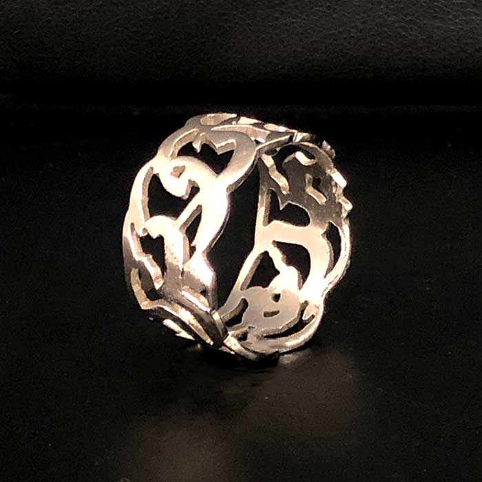LACE - Personalized Mesh Ring for Women - Unique Design
